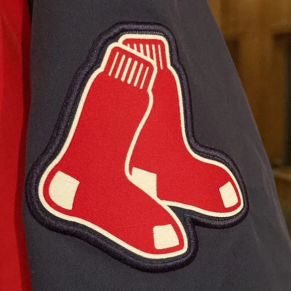 NWT Red Sox Long Quilted Jacket - Picture 7 of 16